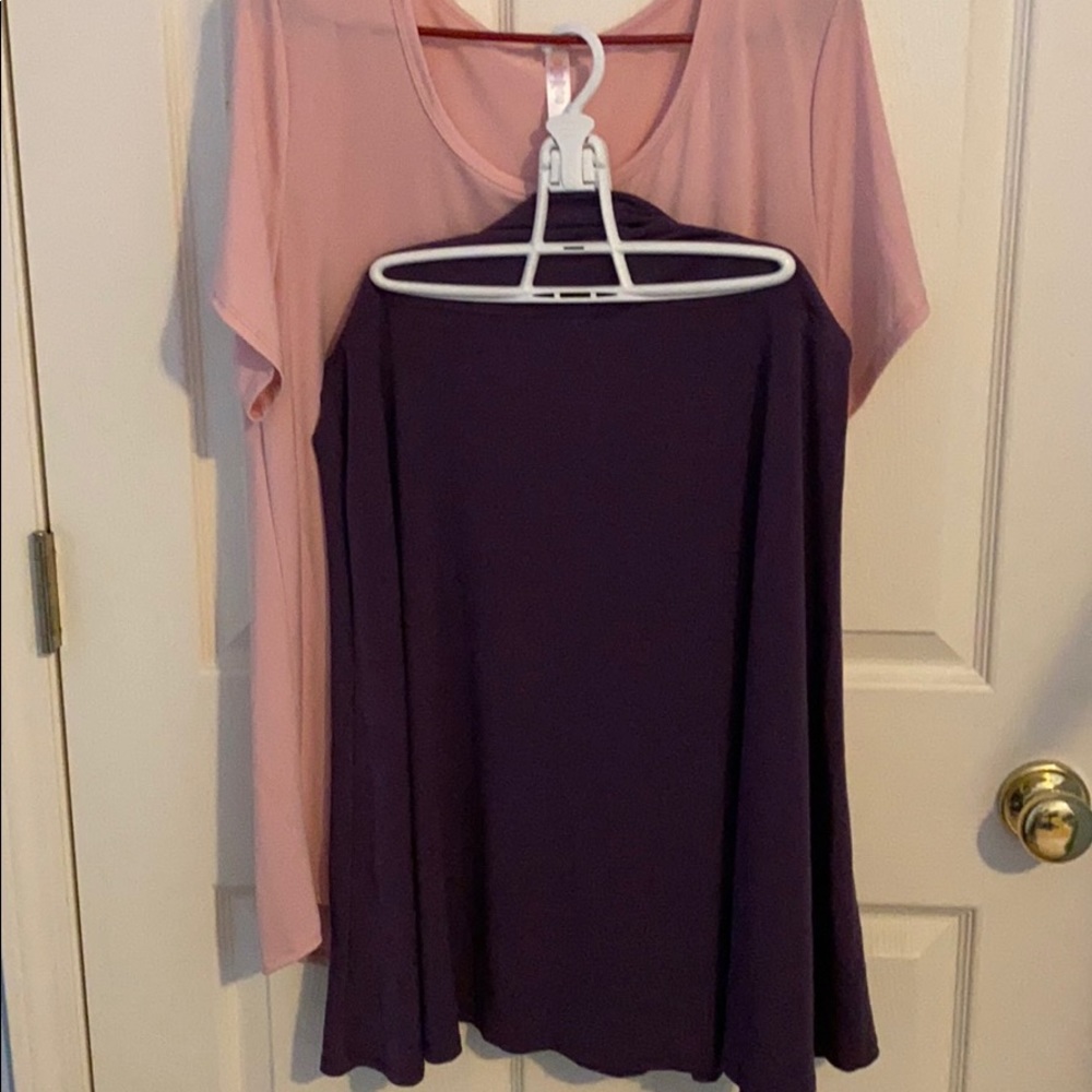 LuLaRoe Azure Plum Skirt